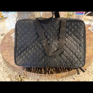 Trish McEvoy Black Travel Cosmetic Bag